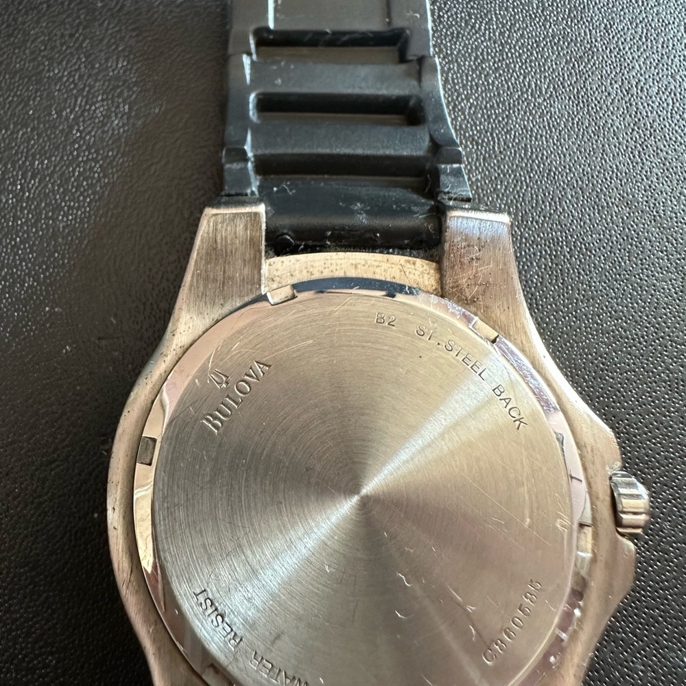 Black Caravelle Dive Watch with Rotating Bezel - Picture 4 of 4